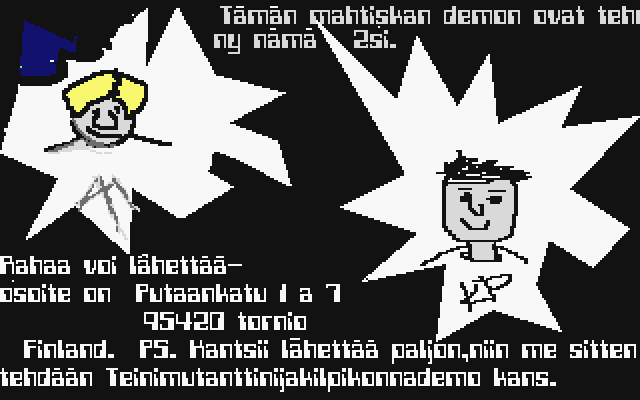 Hyysikän Valtaajat atari screenshot