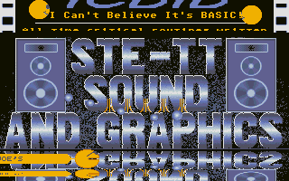 I Can't Belive it's Basic atari screenshot