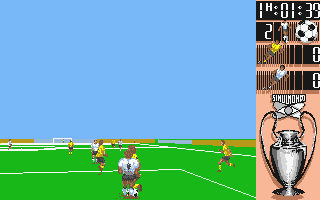 I Play 3-D Soccer atari screenshot