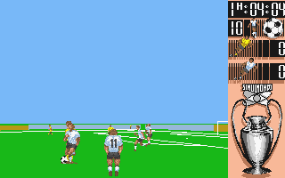 I Play 3-D Soccer atari screenshot