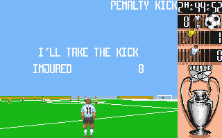 I Play 3-D Soccer atari screenshot