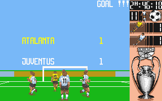 I Play 3-D Soccer atari screenshot