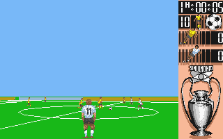 I Play 3-D Soccer atari screenshot