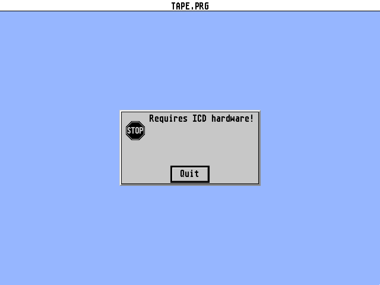 ICD Tape — screenshot 1