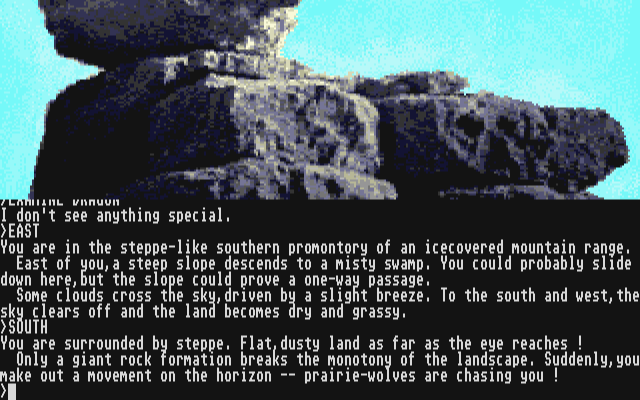 Ice and Fire - The Wizards atari screenshot