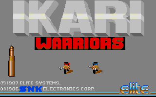Ikari Warriors atari screenshot