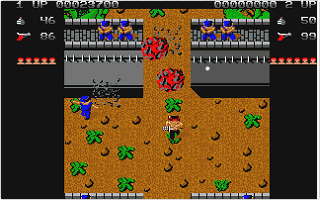 Ikari Warriors atari screenshot