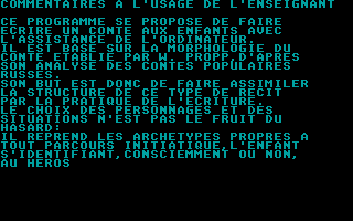 Il Était une Fois atari screenshot