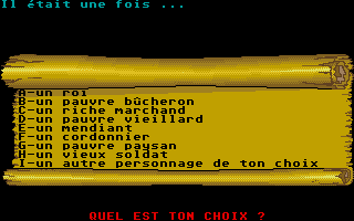 Il Était une Fois atari screenshot