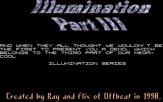 Illumination - Part III atari screenshot