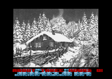 Imaginas Christmas Demo atari screenshot