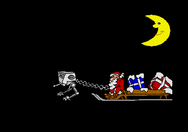Imaginas Christmas Demo atari screenshot