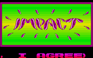 Impact Mega Sound Demo atari screenshot