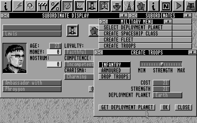Imperium atari screenshot