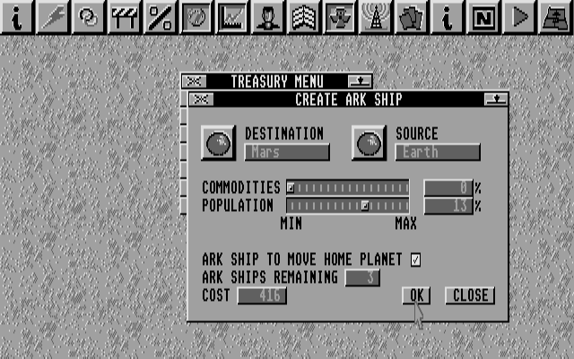 Imperium atari screenshot