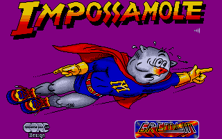 Impossamole atari screenshot