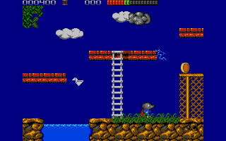 Impossamole atari screenshot