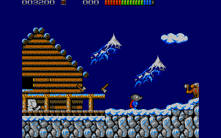 Impossamole atari screenshot