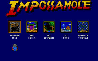 Impossamole atari screenshot