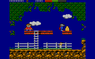 Impossamole atari screenshot