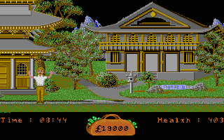 In 80 Days Around the World atari screenshot