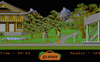 In 80 Days Around the World atari screenshot