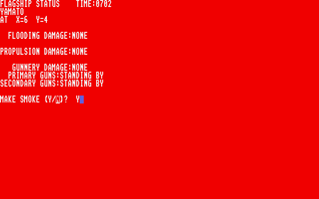 In Harm's Way - Tactical Naval Combat in the Pacific, 1943-1944 atari screenshot
