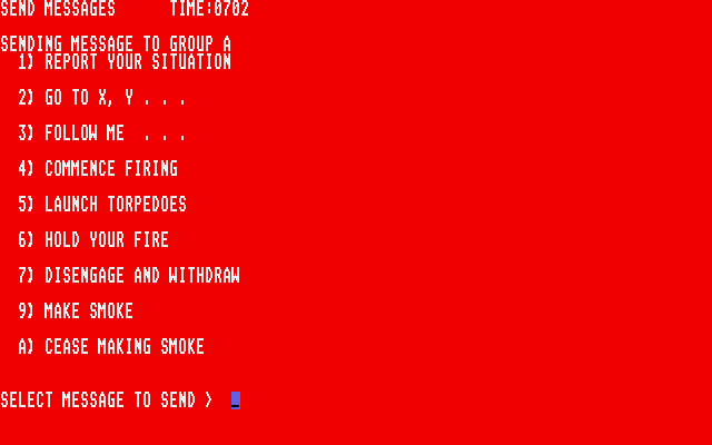 In Harm's Way - Tactical Naval Combat in the Pacific, 1943-1944 atari screenshot