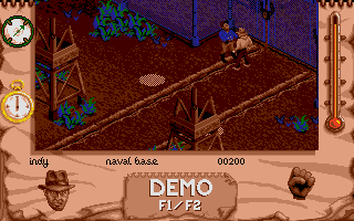 Indiana Jones and the Fate of Atlantis - The Action Game atari screenshot