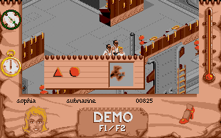 Indiana Jones and the Fate of Atlantis - The Action Game atari screenshot