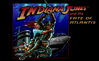 Indiana Jones and the Fate of Atlantis - The Action Game atari screenshot