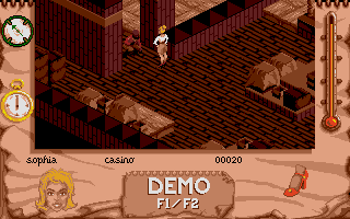 Indiana Jones and the Fate of Atlantis - The Action Game atari screenshot