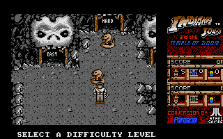 Indiana Jones and the Temple of Doom atari screenshot
