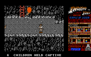Indiana Jones and the Temple of Doom atari screenshot