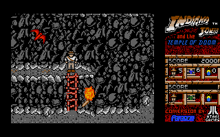 Indiana Jones and the Temple of Doom atari screenshot