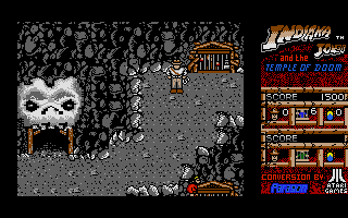 Indiana Jones and the Temple of Doom atari screenshot