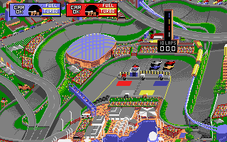 Indy Heat atari screenshot