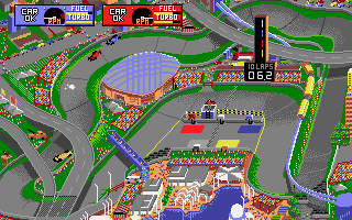 Indy Heat atari screenshot