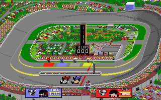 Indy Heat atari screenshot
