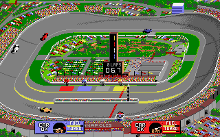 Indy Heat atari screenshot