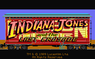 Indiana Jones and the Last Crusade - The Graphic Adventure atari screenshot