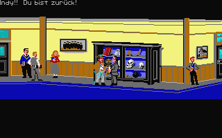 Indiana Jones and the Last Crusade - The Graphic Adventure atari screenshot