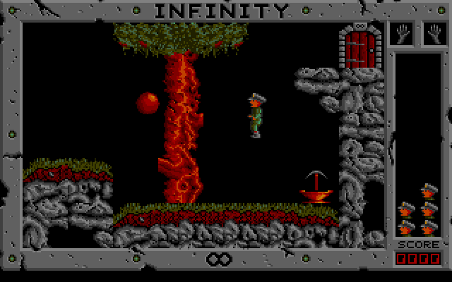 Infinity atari screenshot