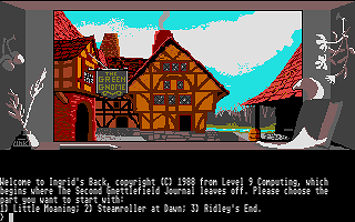 Ingrid's Back atari screenshot