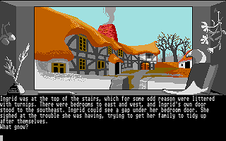 Ingrid's Back atari screenshot