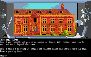 Ingrid's Back atari screenshot