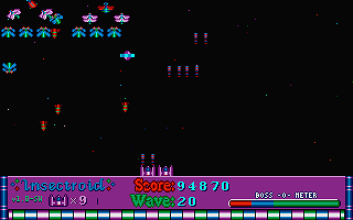 Insectroid atari screenshot