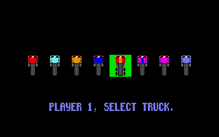 International Truck Racing atari screenshot