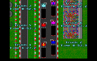 International Truck Racing atari screenshot