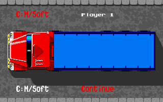 International Truck Racing atari screenshot